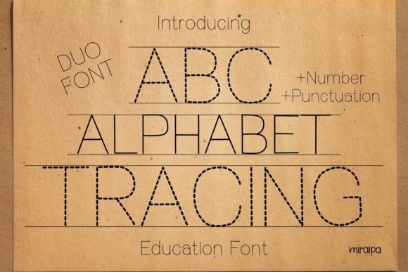 Abc Alphabet Tracing