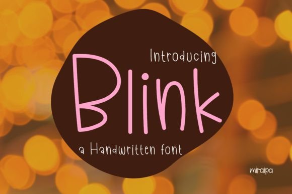 Blink Font: The Friendly, Playful Typeface That Brings Warmth to Every Project
