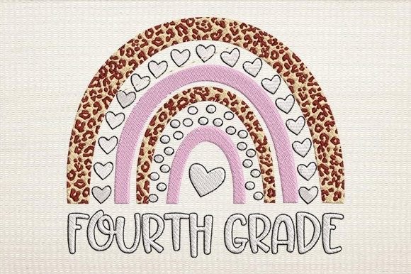 Fourth Grade Teacher Rainbow
