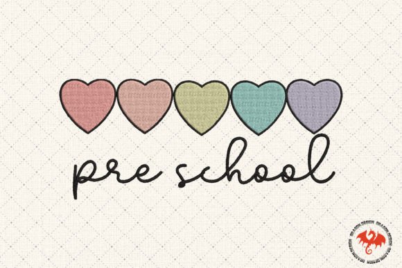 Heart Pre School: Thoughtful Embroidery for Back-to-School and Beyond
