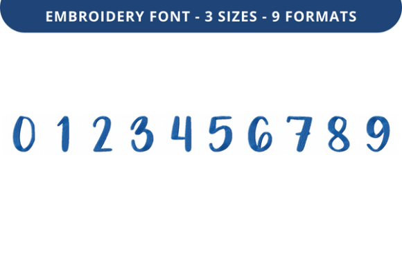 Like You a Lot Font 0 to 9