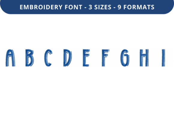 Middle Right Font a to I: A Versatile Embroidery Solution for Every Project