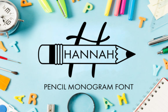 Pencil Monogram