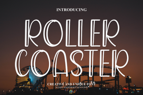 Roller Coaster: A Friendly Display Font That Fits Real Creative Workflows