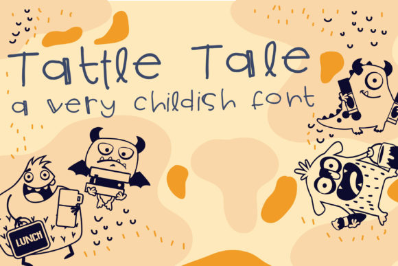 Tattle Tale: The Playful Handwritten Font That Brings Joy to Childrenβs Design